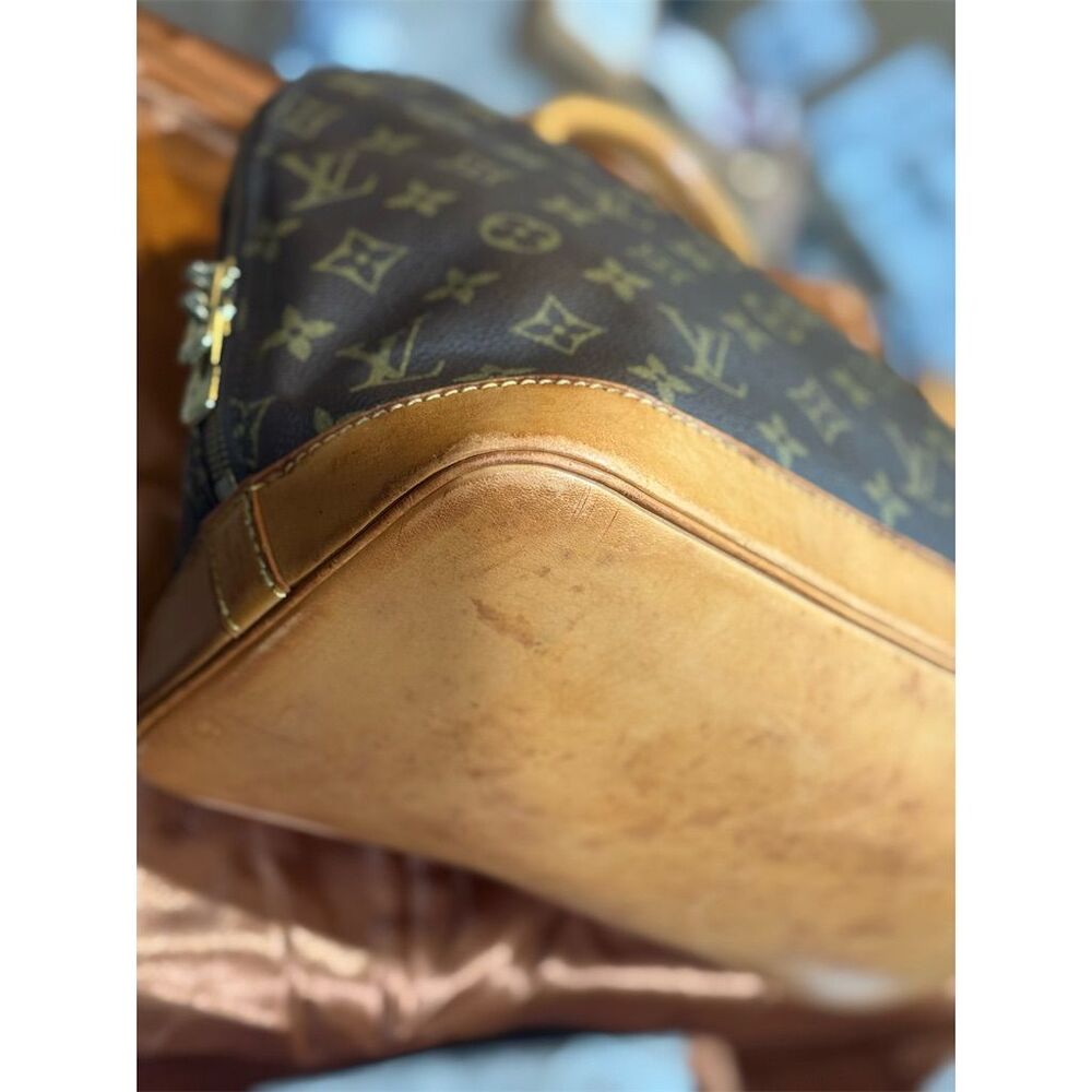 Louis Vuitton Monogram Alma PM Vintage 1994 Satchel Bag Brown with dust bag - Picture 16 of 16